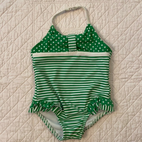 Circo | Stripe & Polka Dot Swimsuit
